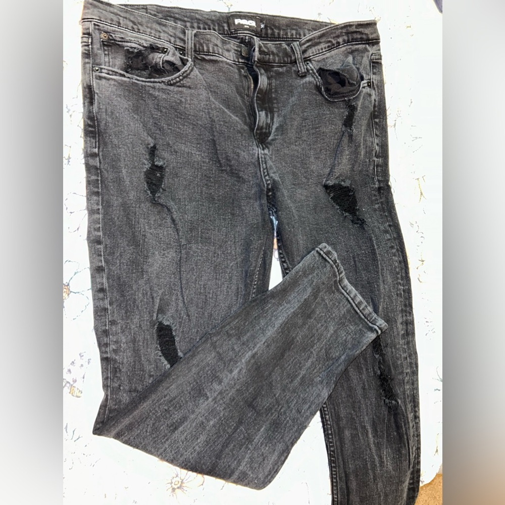 Men’s RSQ black skinny jeans